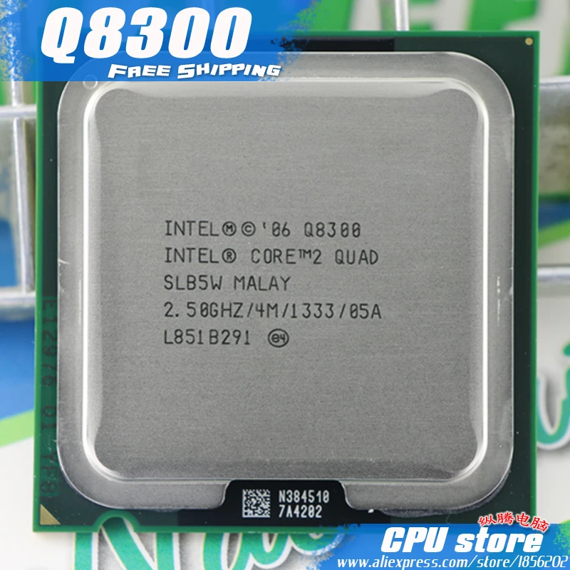 Intel Core 2 Quad Q8300 CPU Processor (2.5Ghz/ 4M /1333GHz) Socket 775  Desktop CPU free shipping|cpu laptop|cpu processor intelcpu processor i7 -  AliExpress