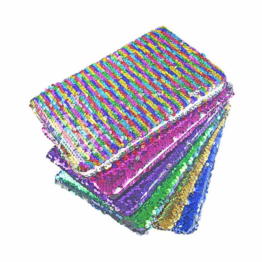 

Cover Everyday Notebook Supplies Student Stationery Creative Stationery Squama Fish Sequins Handwritten DIY Notebooks