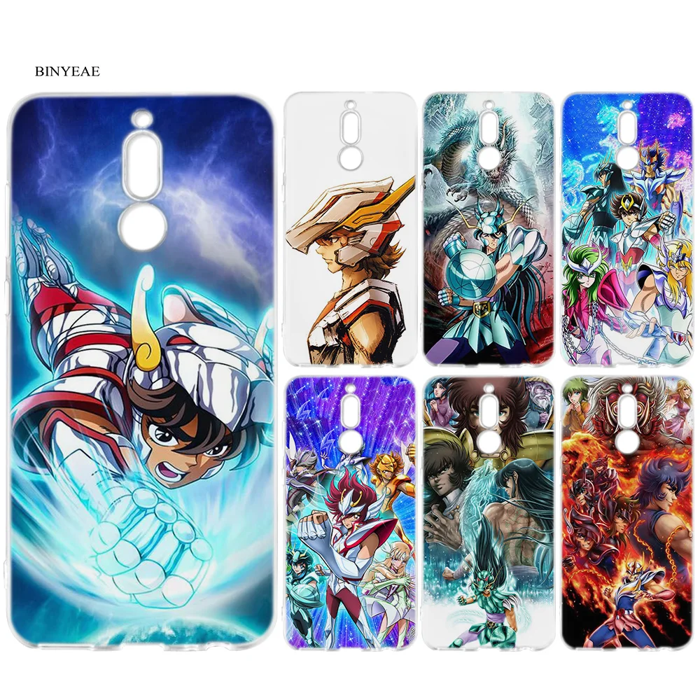 

Saint Seiya Shiryu Anime Cartoon Case for Huawei Mate 20 Honor 9 10 8X 8C Nova 3i 4 Lite Pro P Smart Y6 Y9 Prime 2018 Cover