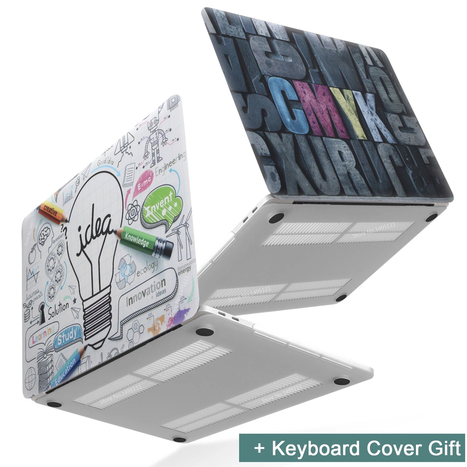 Чехол для ноутбука MacBook Air Pro Retina 11 12 13 15 дюймов с сенсорной панелью и