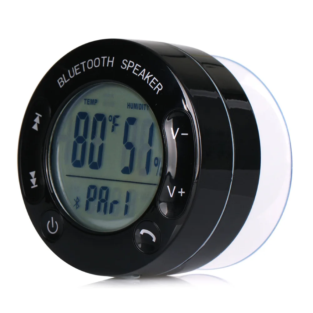 2016 NEW Portable Thermometer Shower Waterproof Wireless Bluetooth