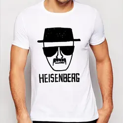 Breaking Bad футболки мужчин Лос Pollos Херманос рубашка Человек Уолтер Уайт Кук Топы Я стучащему гейзенберг футболки