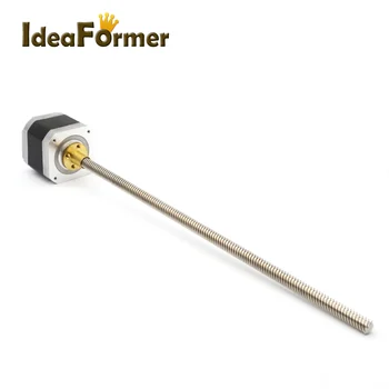 

Nema 17 Stepper Motor With Screw Shaft Rod and Nut Included 42*42*40mm Motor with Pitch2mm Lead8mm screw Shaft Rod Tied to sell