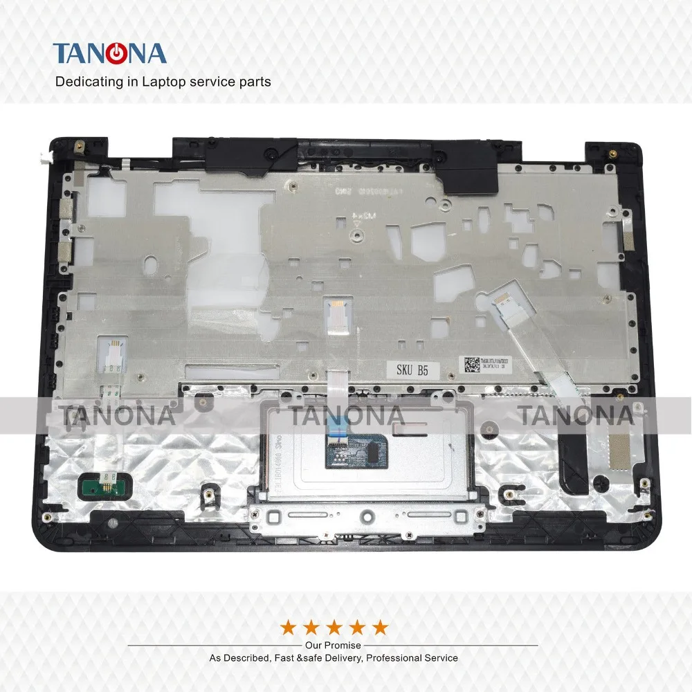 Для lenovo Thinkpad Chromebook 11E подлокотник для ноутбука верхний корпус Клавиатура рамка 01AV970 38LI8TALV10 черный корпус шкафа
