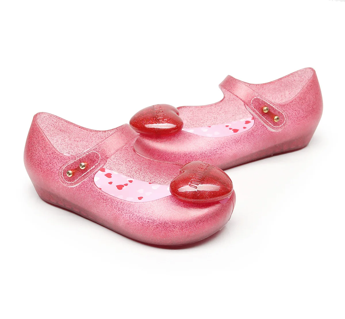 Мини SED/прозрачная обувь для девочек 2019 г. летние непромокаемые Нескользящие сандалии из ПВХ с сердечками для девочек, обувь для девочек