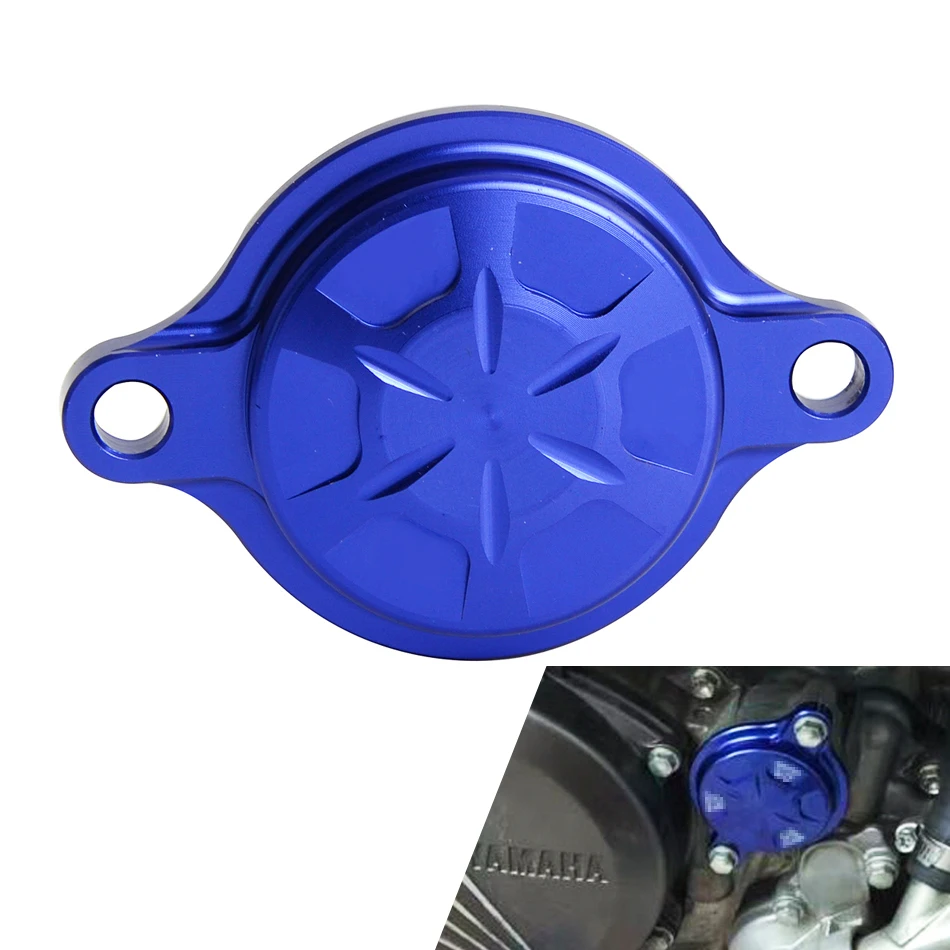 

NICECNC Oil Filter Cover Cap For Yamaha YZ250F YZ450F YZ250FX YZ450FX WR250F WR450F 10-2017 2018 YZ WR 250F 450F YZ 250FX 450FX