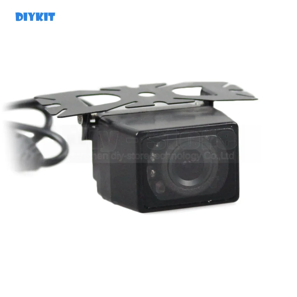 

DIYKIT Waterproof Car Reverse IR Night Vision Color Rear View Car Camera 120 - Degree Wide Angle for Parking Assistance Kit