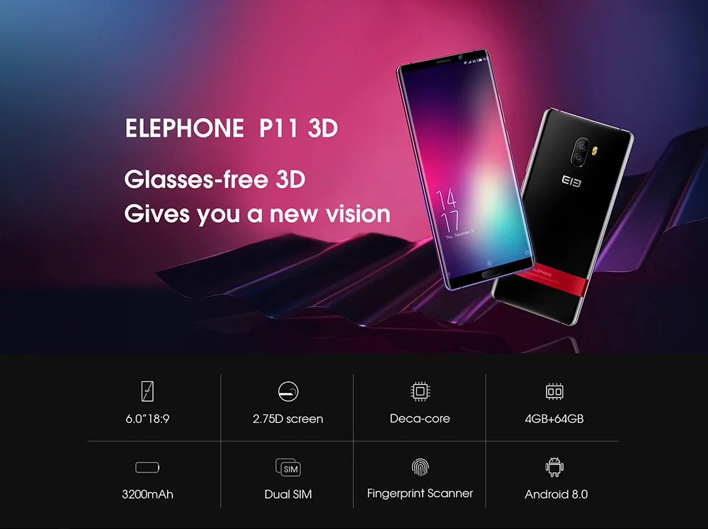 ELEPHONE P11 3D 4G Smartphone
