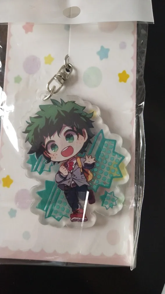 My hero academic брелок Аниме Boku no Hero akademiya Midoriya Izuku акриловый для косплея Подвески