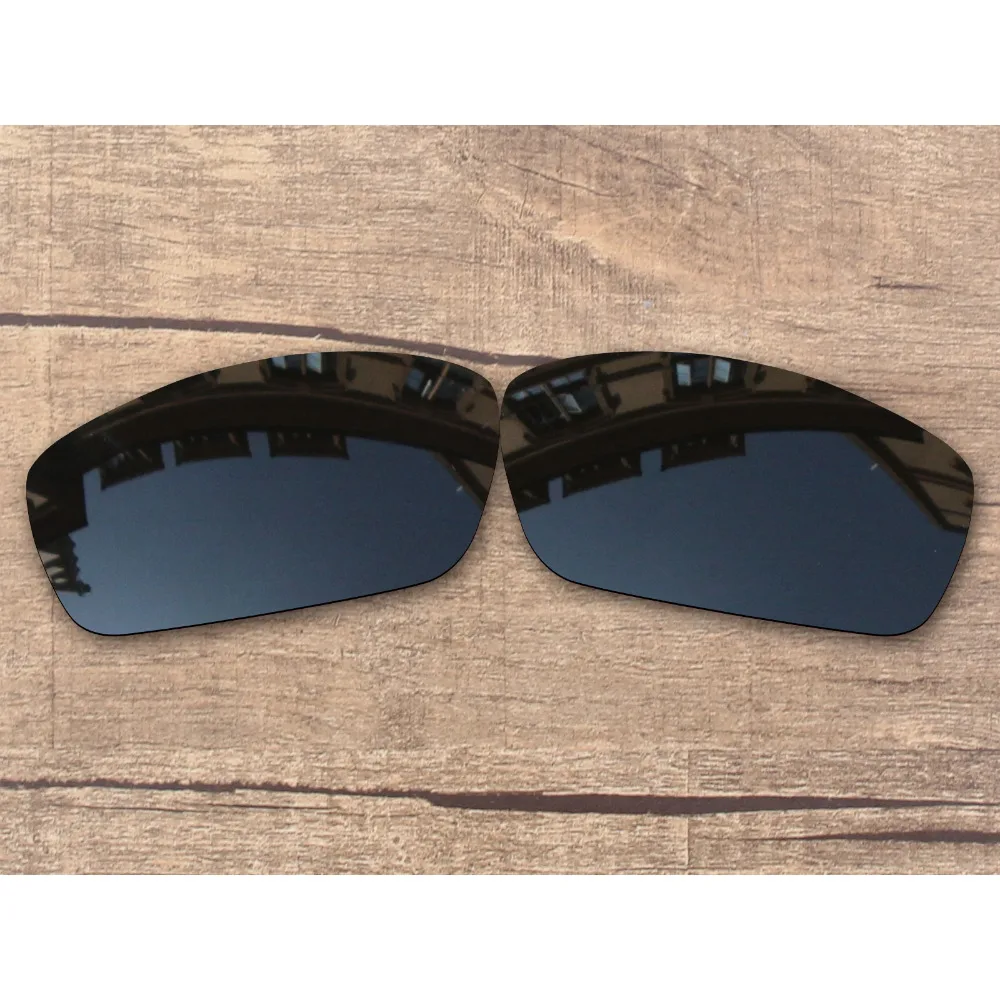 Vonxyz Stealth Black Polycarbonate Replacement Lenses for-Oakley Splinter Frame