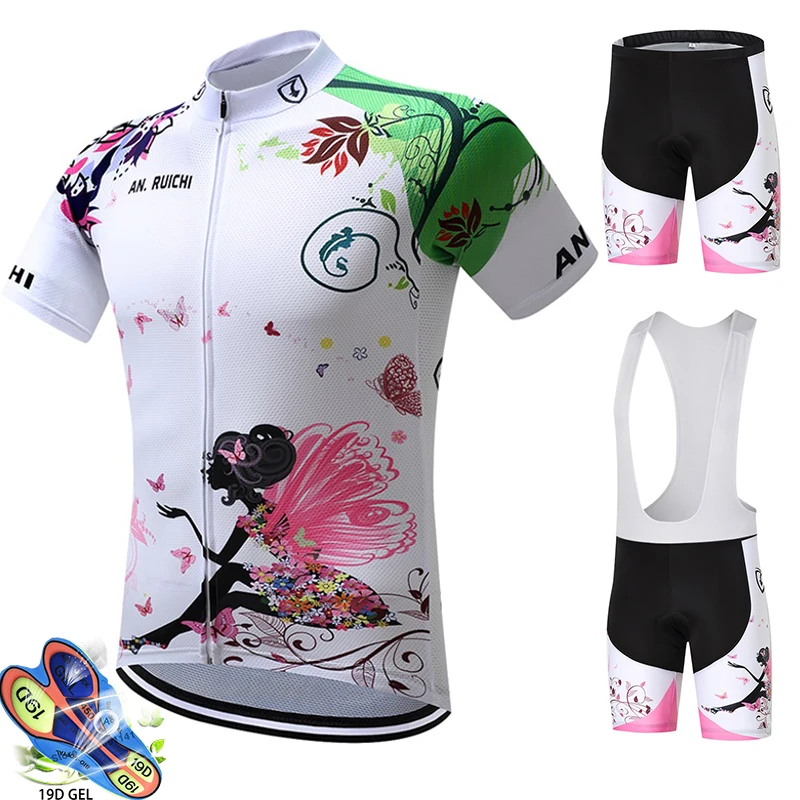 

Cycling Jersey 2019 Ropa Ciclismo Mujer Cycling Clothing Women Cycling Kit Short Sleeve Bike Mtb Maillot Ciclismo Cycling Set