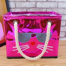 Портативная Милая пляжная сумка для бассейна, дорожная сумка для ванной, сумка для хранения для бассейна, мокрая пляжная сумка для ванной