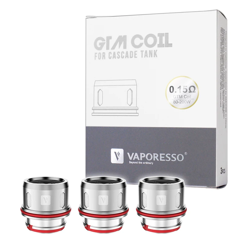 Аутентичный 3 шт. Vaporesso GTM 8 Замена 0 15 Ом катушка от 80 до 200 вт для каскадного