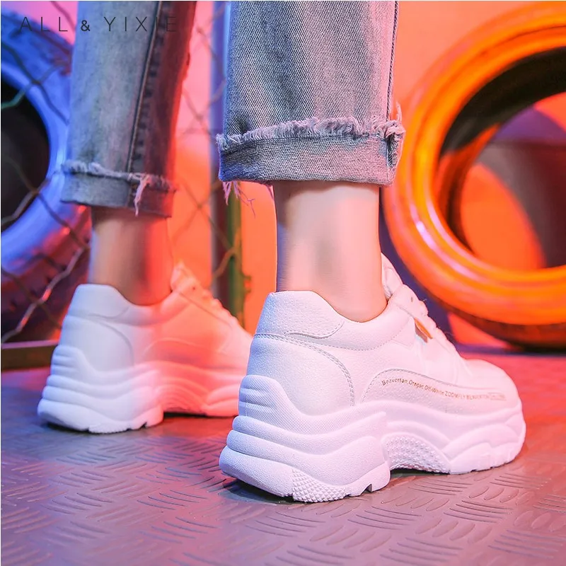 Все YIXIE 2019 новые модные женские туфли для отдыха летние повседневные дышащие