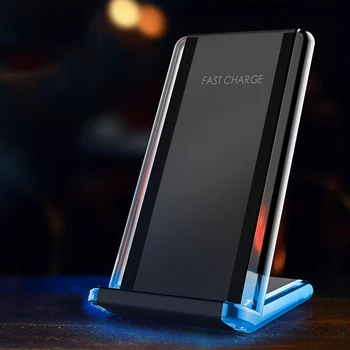 

Qi Wireless Charger Phone Holder for Samsung Galaxy Note9 8 S9 8 7 6 Fashion Charging Stand Charger for iphone XS MAX XR 8Plus