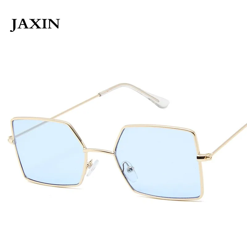 JAXIN oculos индивидуальные защитные солнцезащитные очки мисс Мода металлическая
