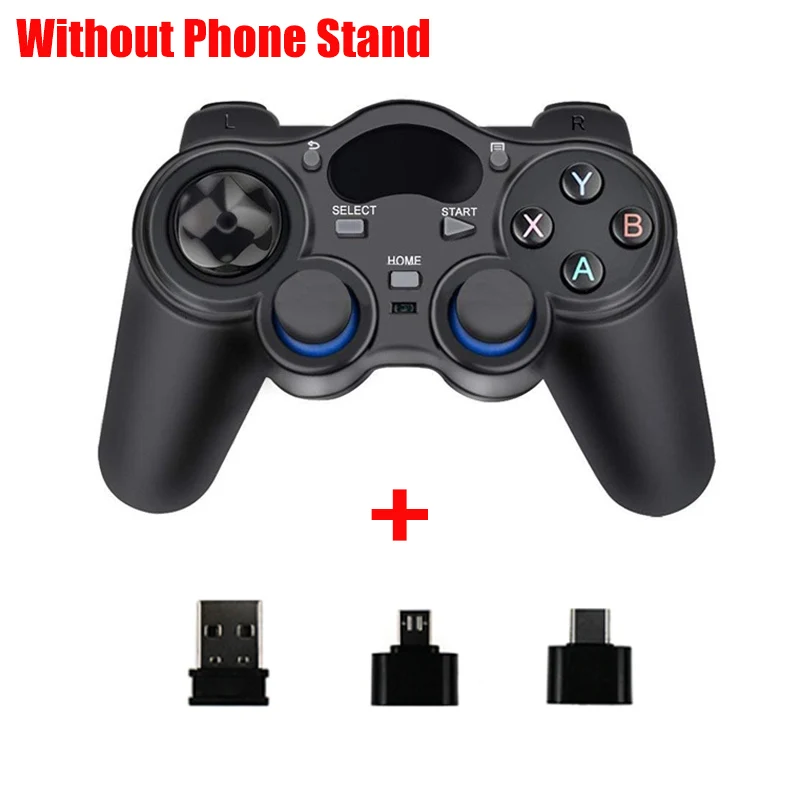 2,4 ГГц беспроводной геймпад игровой контроллер для PS3 Android tv Box PC GPD XD с OTG конвертером компьютерный джойстик ДЖОЙСТИК Джойстик контроллер - Цвет: 1