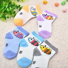 24 Pieces/lot=12 Pairs Cotton New Born Baby Socks Short Socks Girls and Boys Baby Pure Cotton Socks