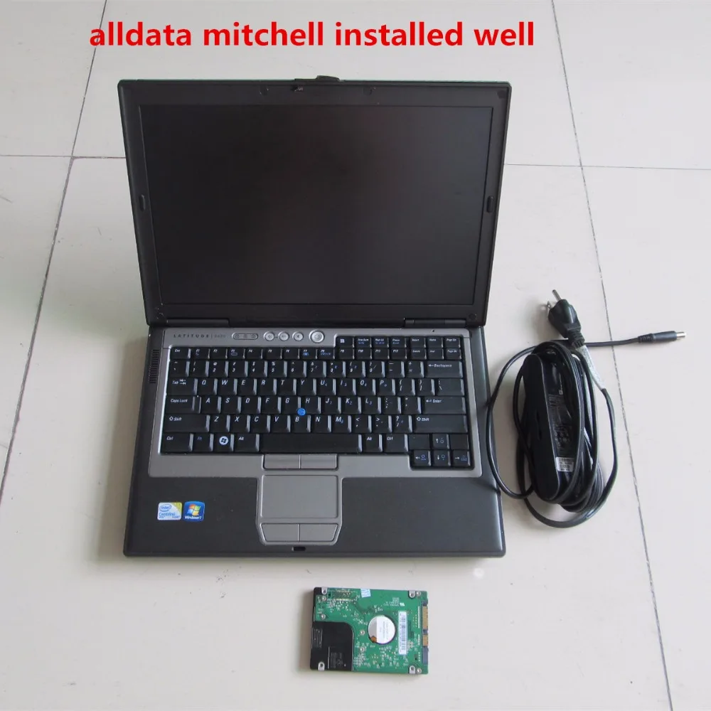 

v10.53 alldata and mitchell software 2in1 with 1tb hdd installed well in for dell d630 laptop windows 7 ready to use auto repair