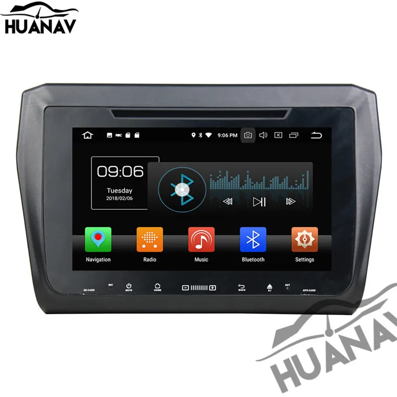 Cheap Tesla style Car No DVD Player GPS Navigation For SUZUKI Swift Hybrid head unit 1 din radio Multimidia Android 8 autostereo navi 2 Cheap Tesla style Car No DVD Player GPS Navigation For SUZUKI Swift Hybrid head unit 1 din radio Multimidia Android 8 autostereo navi 2
