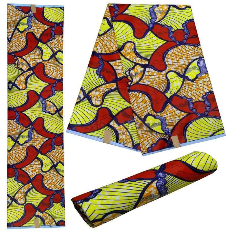 Ankara African Wax Print Fabric 6yards Batik Wax Print African Wax Ankara Fabric Sewing Fabric Cloth For Party Dress