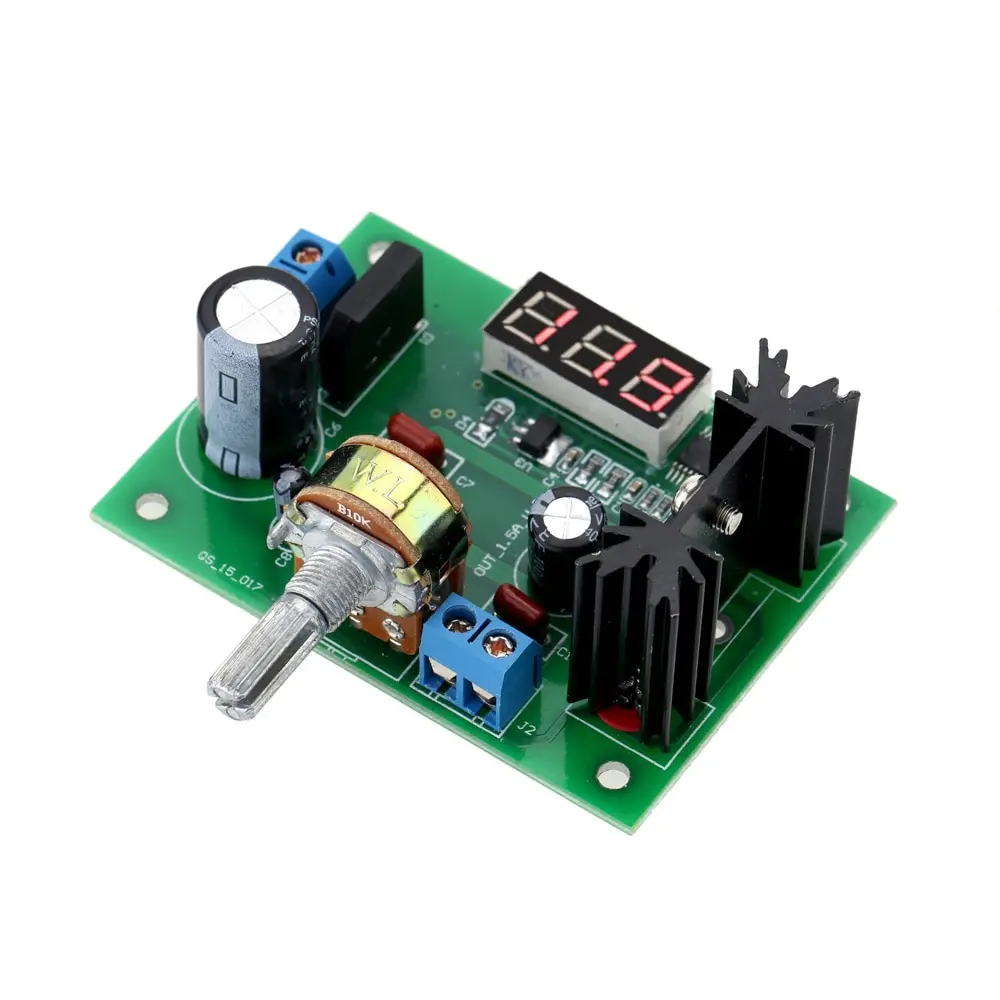 LM317 Adjustable Voltage Regulator Step down Power Supply Module LED Display