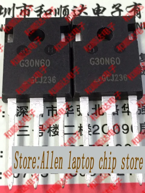 

1pcs/lot SGW30N60 G30N60 TO-247 IGBT 600V 30A new original In Stock