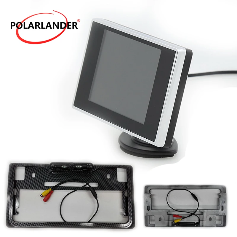 Widok z tyłu ekran aparatu 3.5 cal TFT LCD Auto TV samochodu Monitor samochodowy pomóc tworzenia kopii zapasowych Monitor cofania japoński lisence platee led Widok z tyłu ekran aparatu 3.5 cal TFT LCD Auto TV samochodu Monitor samochodowy pomóc tworzenia kopii zapasowych Monitor cofania japoński lisence platee led