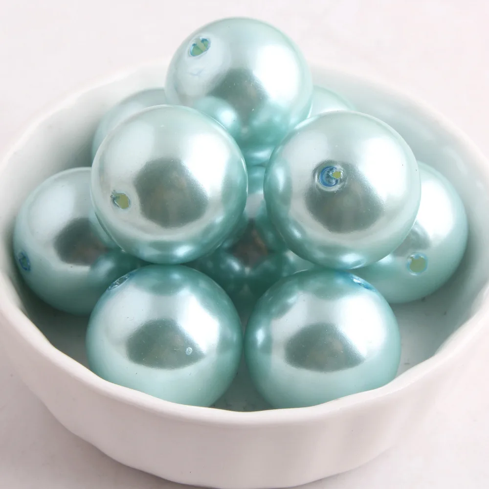 

Kwoi vita 20mm Chunky Fashion A17 Imitation pearl Beads 100pcs a lot for Chunky Beads Jewelry