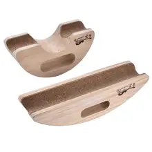 1pc Acoustic Electric Guitar Bass Neck Rest Caul Semicircular Bracket Neck Support Guitar Fretwork Cork Lined Luthier Setup Tool 5 set kmise mi0498 acoustic guitar neck mahogany neck for luthier replacement