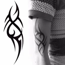 Hot Black Temporary Tattoo Body Art Tattoos 3D Waterproof Temporary Tattoos Sticker Art Men Arm Leg Fake Tatoo Paper
Hot Black Temporary Tattoo Body Art Tattoos 3D Waterproof Temporary Tattoos Sticker Art Men Arm Leg Fake Tatoo Paper