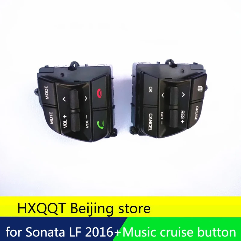 Для hyundai Sonata LF- кнопки рулевого колеса Bluetooth телефон круиз пульт дистанционного управления Кнопка левая музыкальная кнопка