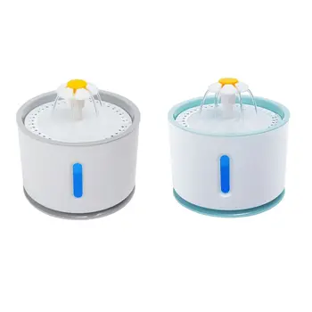 

2.4L USB Automatic Pet Water Fountain Dog Cat Drinking Device LED Indicator Feeder Bowl halloween or christmas gift