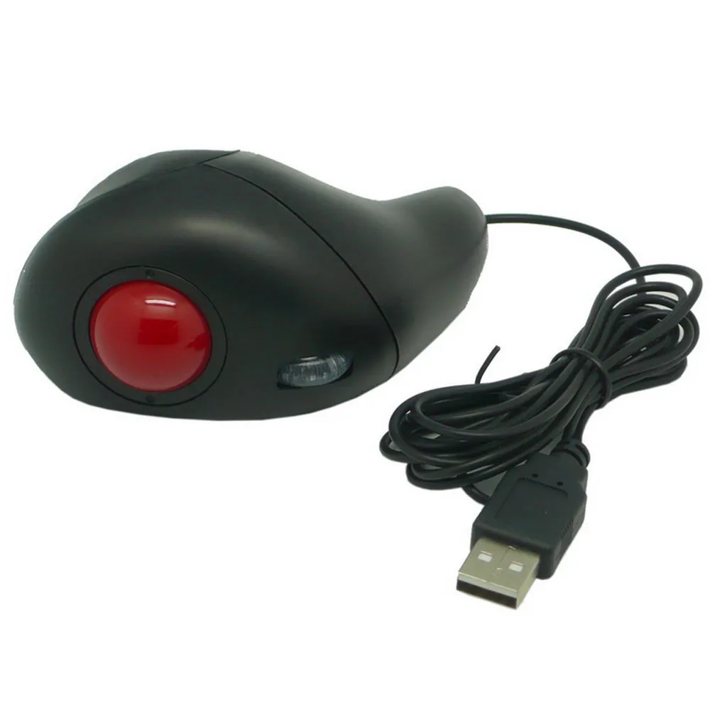 

New wired Finger Handheld USB Trackball Air Smart Mouse Mouse Mice new for Tablet PC Computer Optical Laptop Desktop Win 7 OS