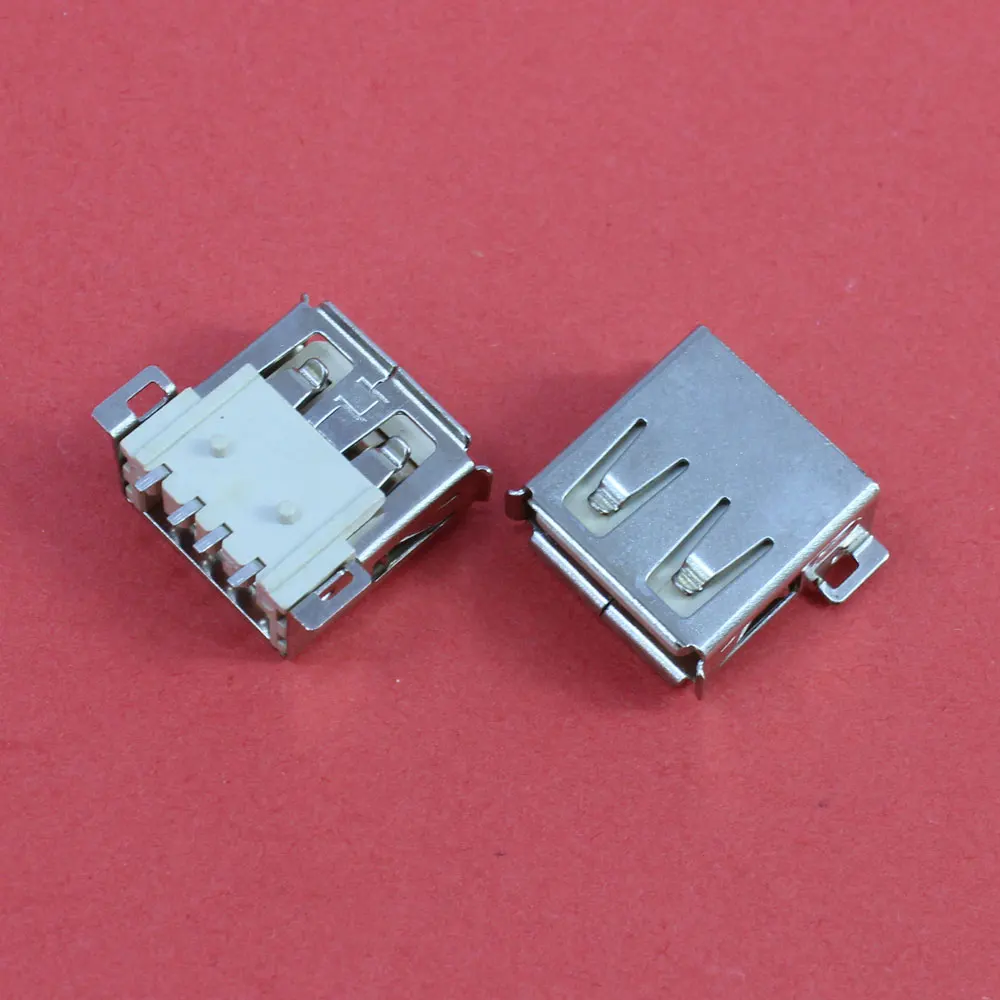 ChengHaoRan 1 шт USB порт 2 0 тип A гнездо 4 Pin фута 180 градусов плоская Зарядка разъем Jack