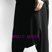 Ярдов мужские 27-45 не-мейнстрим мужские Весна и лето подошва лодыжки длина брюки Висячие промежность брюки шаровары