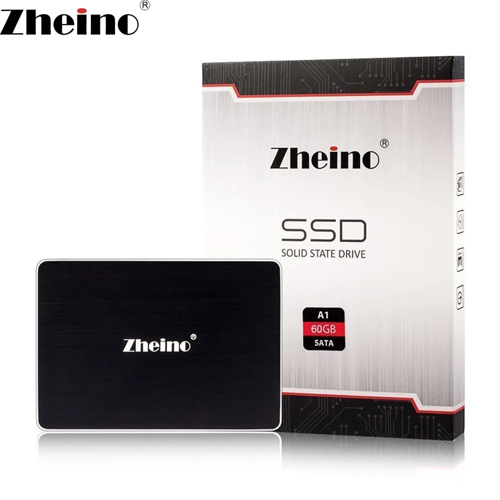 Zheino SATAIII SSD 60 ГБ (2D MLC не TLC) SATA3 2,5 дюймов Internal Solid дисков 7 мм жесткий диск SSD для портативных ПК Desktop
