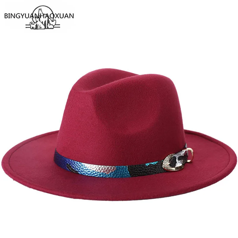 ladies red trilby hats