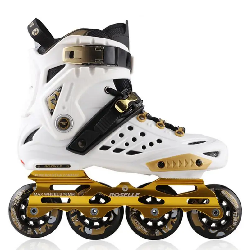 المهنية زلاجات دوارة الكبار التزلج 4 عجلات حذاء تزلج بعجلات أحذية الرجال النساء Rollerblade تزلج أحذية Patines