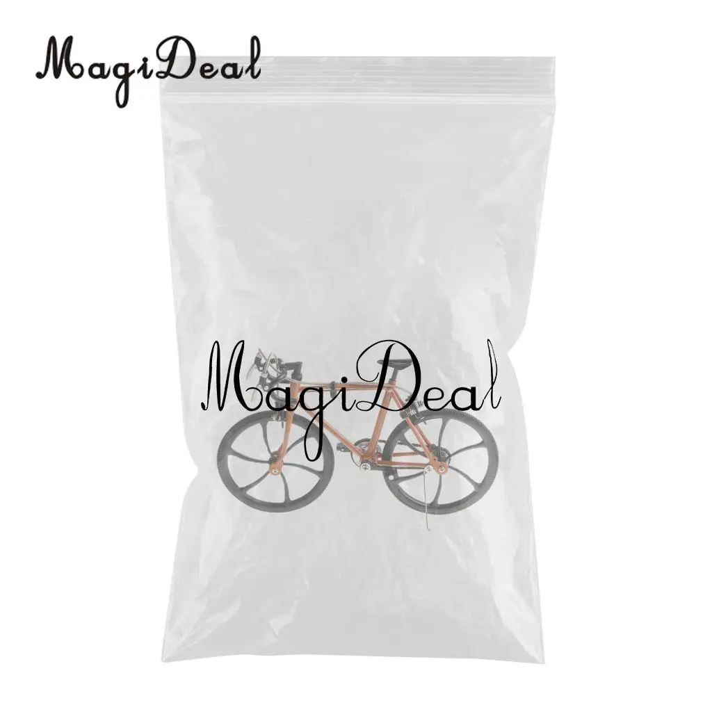 1/10 Scale Simulation Alloy Diecast Racing Exquisite Bike Sport Bicycle Model Hobbies Games Toy Collections Home Decor Orange