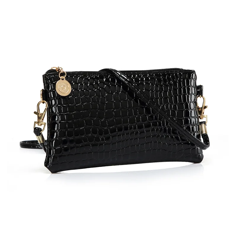 

Women Portable Matte PU Leather Phone Pouch Bags Female Hand Bags With Shoulder Strap Bag For Mobile Phone