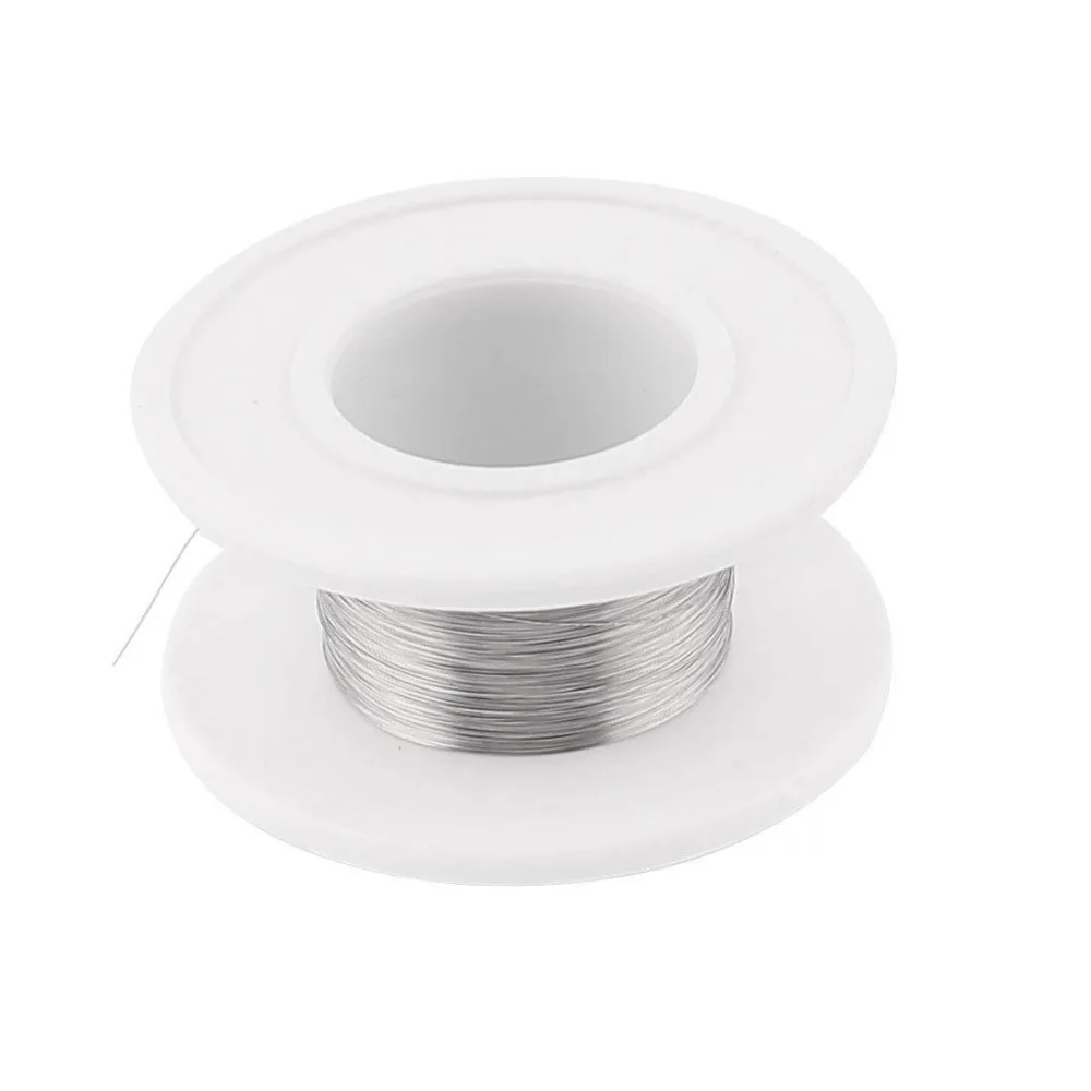 

15M Length 0.25mm AWG30 Gauge Nichrome Resistance Heating Coils Resistor Wire