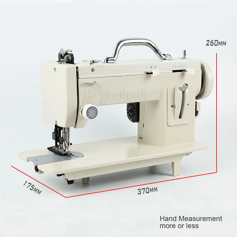 106-RP-Z 9 дюймов рука BateRpak меха, кожи, падения одежды утолщаются швейная машина, обратный Стич и зигзаг функции, 220 В