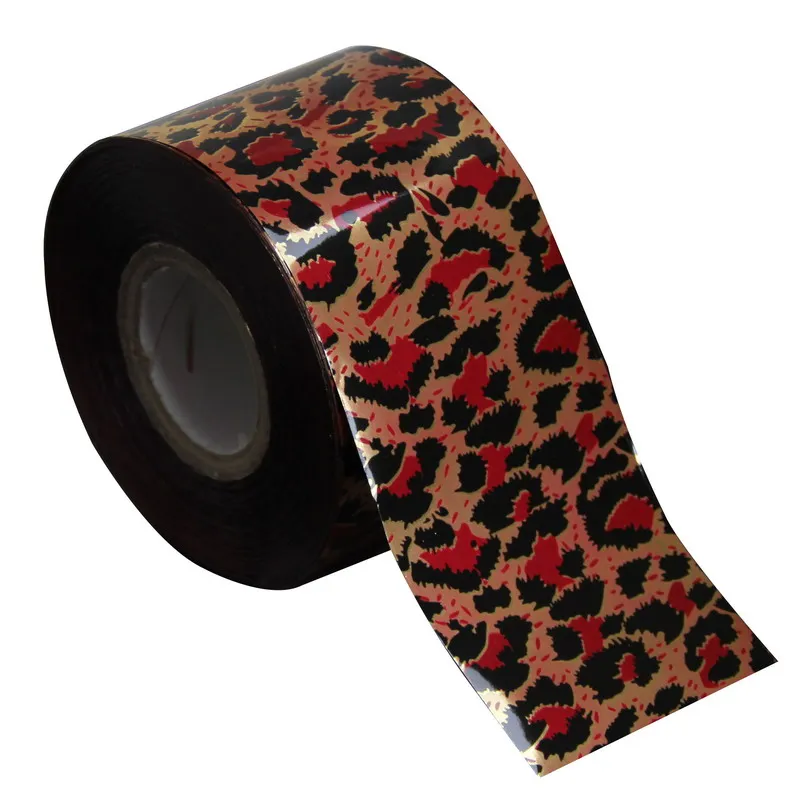1 roll of 120m 4cm nail design series leopard nail 1 roll of 120m 4cm nail design series leopard nail