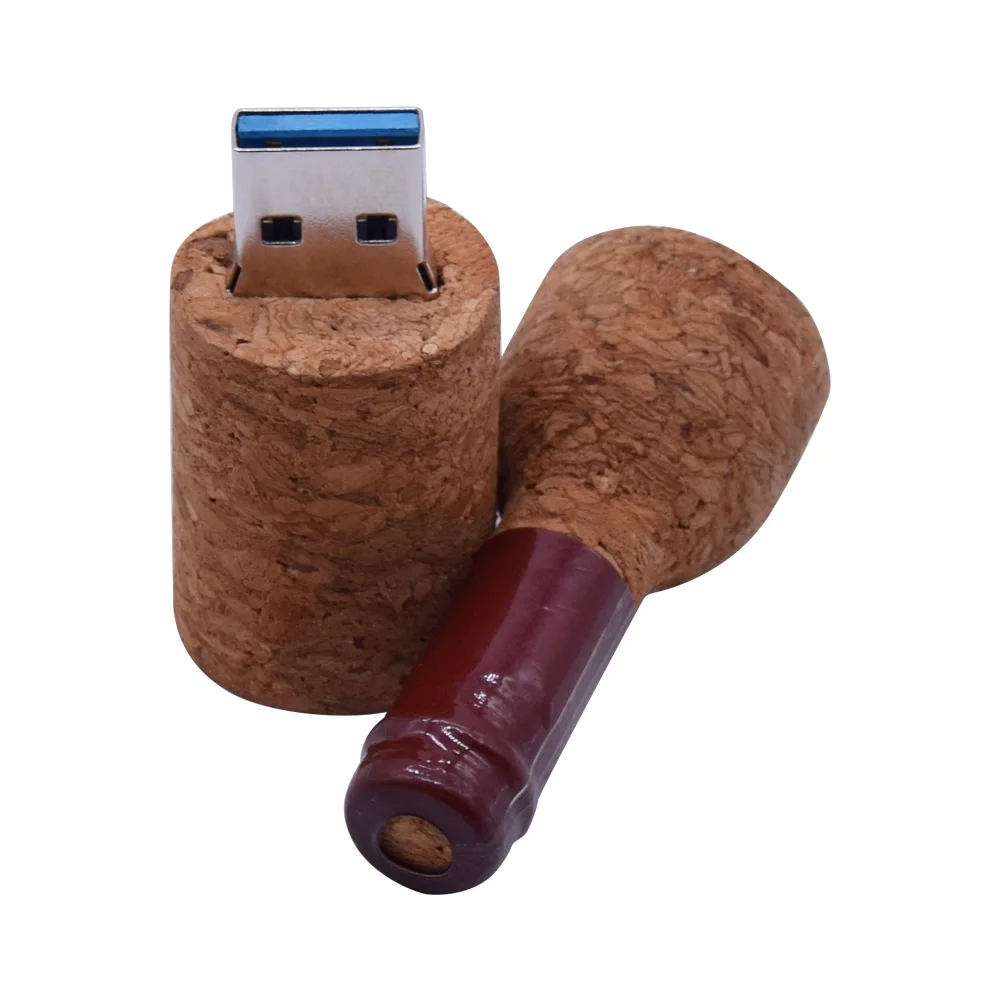 Высокоскоростной Usb 3,0 128 gb дерево винные пробки Usb флэш-накопитель 64 gb 32 gb 16 gb заказной логотип Темный флеш-накопитель карты памяти