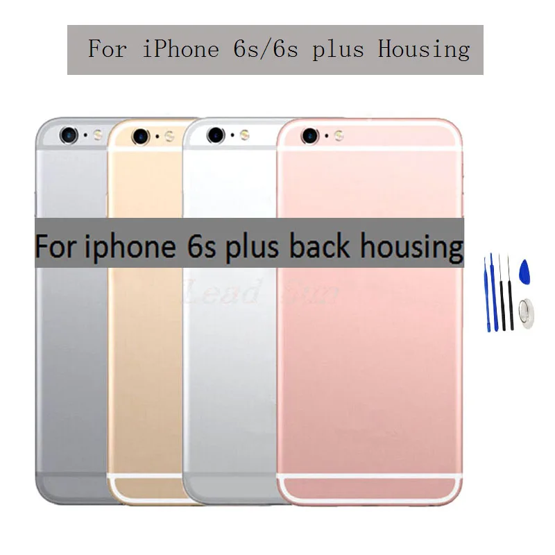 

Replacement 5.5" For iphone 6s plus Back Cover Battery Housing Rear door case Middle Chassis Frame with side buttons Assembly