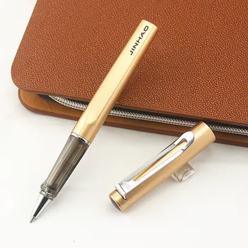 

Jinhao Full Metal Brand Luxury Ball Pen 0.7mm Medium Refill Silver Clip School Office Business Ballpoint Pens Writing Stationery
