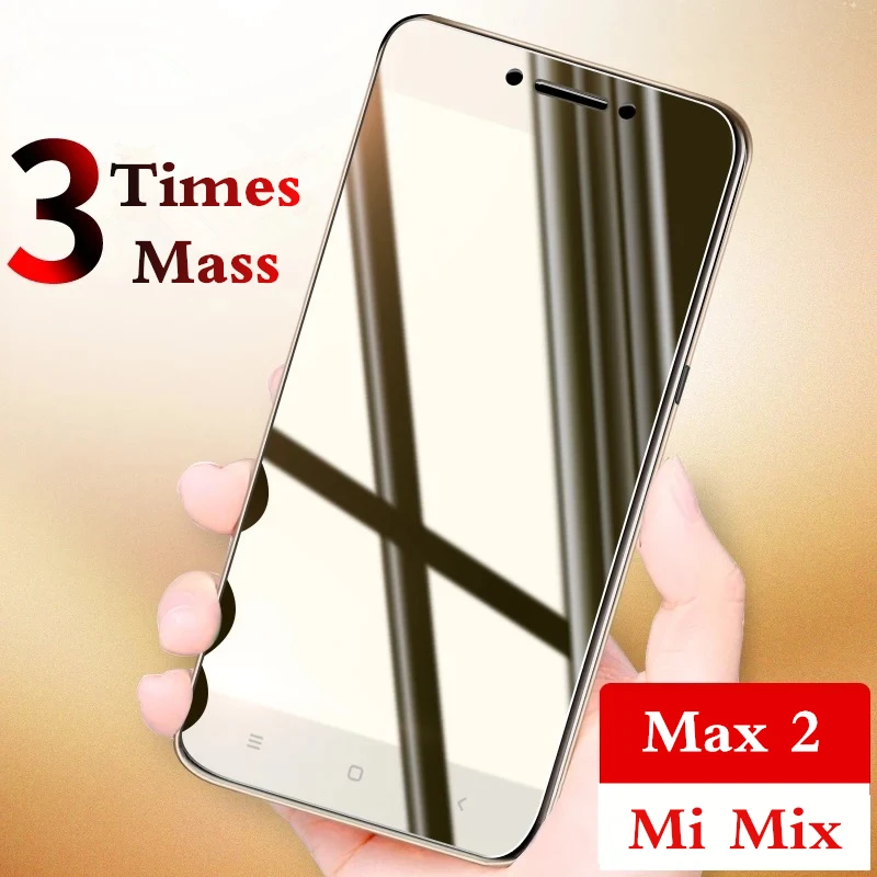 

Tempered Glass For XiaoMi Mi Max 2 Mix Screen Protector 0.26mm 9H 2.5D For XiaoMi Mi Mix Max Anti Blu-ray glass protective film