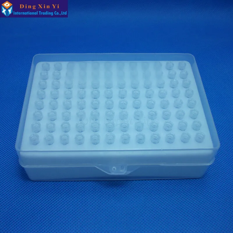 Plastic Pipette box 96vents box + 96pcs 10ul pipette tips