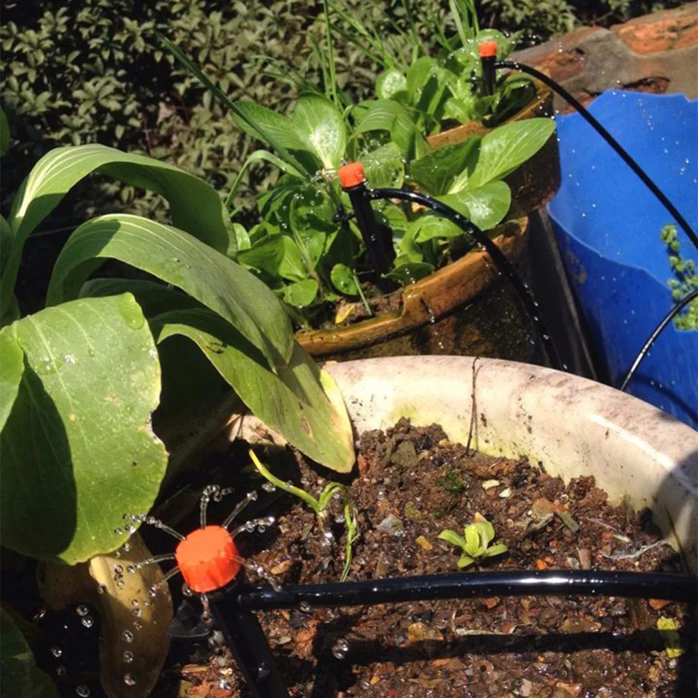 Drip Irrigation System 25M/15M/5M Automatic Micro Garden Dripper Head